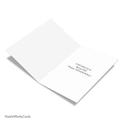 NobleWorks - Milestone Birthday Greeting Card with