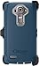 OTTERBOX Defender Series Case for LG G4 - Retail Packaging - Sleet Grey/Dark Deep Water Blue