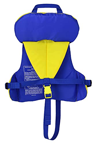 Details about &nbsp;Small Child 30 to 50 lbs Lifevest Life Jacket PFD Yellow Coast Guard Approved