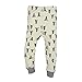 Burt's Bees Baby Baby Pajamas, Tee and Pant 2-Piece PJ Set, 100% Organic Cotton, Ivory Trees, 18 Months