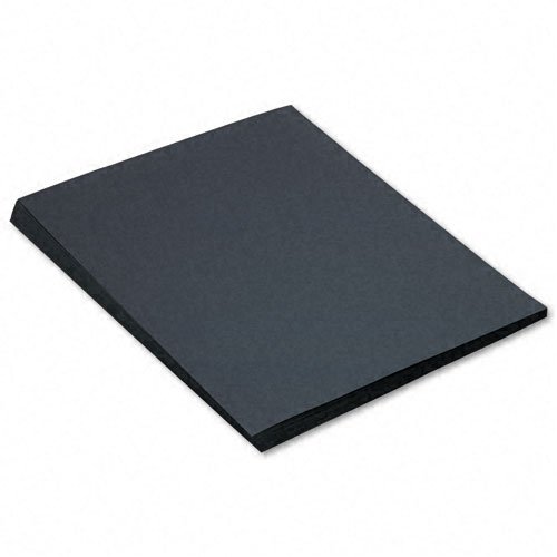 SunWorks Products - SunWorks - Construction Paper, 58 lbs., 18 x 24, Black, 50 Sheets/Pack - Sold As 1 Pack - Brightly-colored, high-strength, heavyweight construction paper with long, strong fibers that cut clean and fold evenly without cracking. - All purpose, high bulk, smooth textured. - Made with a chemical-free pulping process to help ensure a cleaner environment.