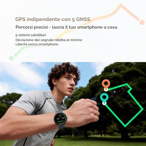 realme Watch S5 Smartwatch 5ATM with Independent GPS 5 GNSS, AMOLED Women's Smartwatch Watch 1.43 Inch 1500 Nit, 20 Day Battery, 110 Sports Modes, Health Monitor, Notifications, Grey