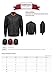 SBW Men's Classic Basic Style Zip Up Closure Bomber Jacket