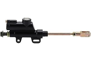 WOOSTAR Rear Foot Brake Master Cylinder Replacement for 50cc 70cc 90cc 110cc 125cc Coolster Sunl Apollo SSR Pitster Thumpstar