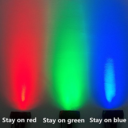 Marygel 2018 Full Rgbw Color Mixing 6LEDs Stage Lighting with Remote(4 Pieces) - Thumbnail 5