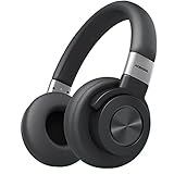 Acekool 50hrs Wireless Headphones Over-Ear, HiFi Stereo Bluetooth Headset, Crisp Clear Sound, Quick Charge, Soft Memory Earpads, Mic and Wired Mode for PC/Tablet/ Cellphone/TV[Upgraded]