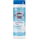 Clorox® Pool&Spa™ Spa Bromine Tablets, For Low-Odor Sanitization, Restores Water Clarity, Fast-Dissolving, 1.5LB (Pack of 1)