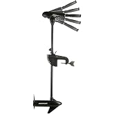 Newport X-Series 55lb Thrust Transom Mounted Saltwater Electric Trolling Motor w/LED Battery Indicator (36" Shaft)