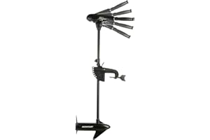 NEWPORT VESSELS Newport X-Series 55lb Thrust Transom Mounted Saltwater Electric Trolling Motor w/LED Battery Indicator (36" Shaft)