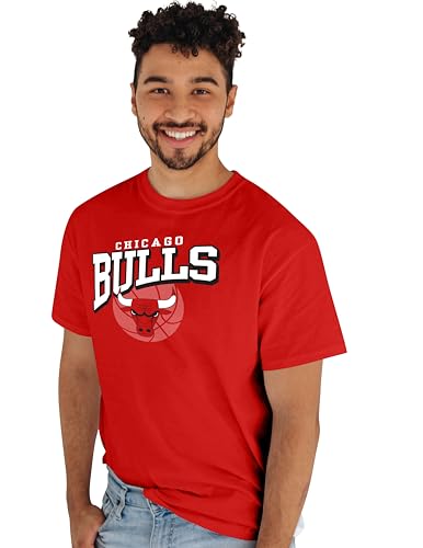 Chicago Bulls NBA Officially Licensed T-Shirt Basketball Buzz, X-Large