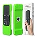 AKWOX Protective Case for Apple TV 4K / 4th Gen Remote - Light Weight [Anti Slip] Shock Proof Silicone Cover for Apple TV 4K Siri Remote Controller with Lanyard (Dark Green)