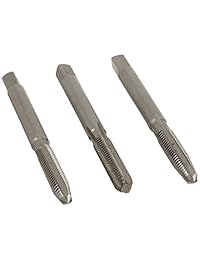 Irwin Tools 2524- 3 Piece Set 8 32 NC, acero de alto carbono Machine Screw Tap