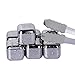Dapai Stainless Steel Ice Cubes Reusable Chilling Stones 8 PCS with Storage Tray and Tong for Whiskey Wine Beer Coffee Juice Beverage