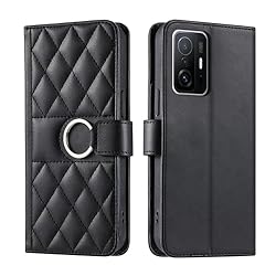 Lucyliy Compatible with Xiaomi 11T Case Flip PU
