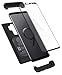 Spigen Thin Fit 360 Designed for Samsung Galaxy S9 Plus Case (2018) Tempered Glass Screen Protectors Included - Black