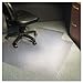 Carpet Chair Mats for Low Pile, 45-Inch by 53-Inch with Lip, Clear Vinyl