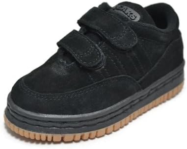 Peaks Men's Bart-V Black Suede Skateboard Shoe 9.5 W US