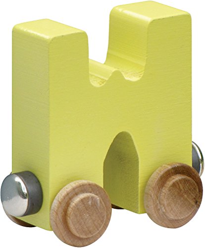 NameTrain Pastel Finish Letter Car W - Made in USA