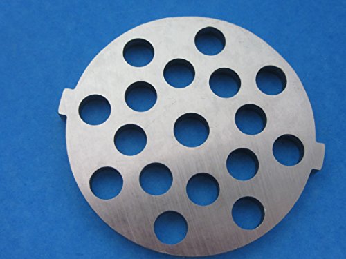 Replacement meat grinder plate. For many Waring Pro, Rival, Deni, Game Winner etc. Plate is 2 1/8