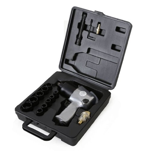 title=EBERTH Set 17 pezzi 1/2" Avvitatore ad aria compressa con 576 Nm di coppia