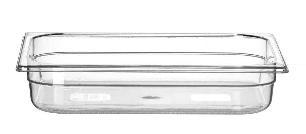 HENDI Gastronorm container 1/2, PC transparent, 325x265x(H)65 mm, 4 L