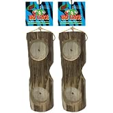 BIRD KABOB Ole - 2 Pack - an All-Natural, Holistic, Veterinarian Recommended, Earth Friendly, shreddable Cylinder-Shaped Hanging Bird Toy Made of Yucca