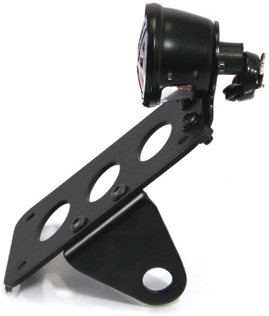 Alchemy Parts Motorbike Tail light with Number Plate Holder License Plate LED Axle fit - Side Mount (Style 12130) - Image 5