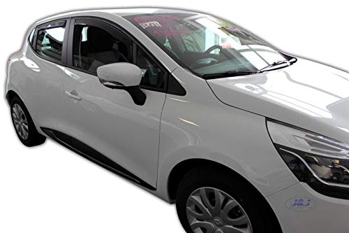 Winddeflectoren voor RENAULT Clio IV 5 deuren 2012 - 20204 stukken - Afbeelding 3