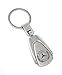 HYFML Trapezoid Metal Keychain