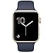 Apple Watch Series 2 42mm (Gold Aluminum Case, Midnight Blue Sport Band) MQ152LL/A