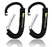 Handy Stroller Hooks, Perfect Stroller Accessories Clips On Any Baby Stroller Travel Systems and Jogger Stroller, Secure Purses, Diaper Bags, Shopping bags And Lots More