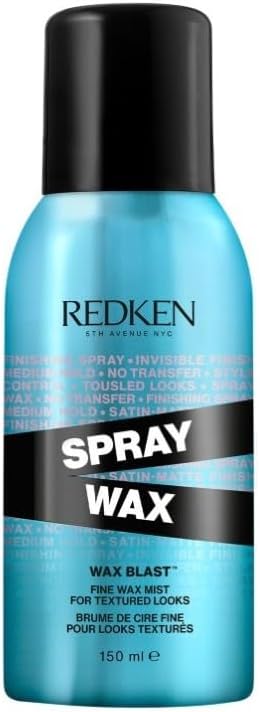 Redken Spray Wax High-Impact Finishing Aerosol for Body Dimension Satin-Matte