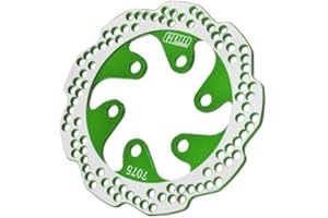 GPM Aluminum 7075-T6 Rear Brake Disk for LOSI 1:4 Promoto-MX Motorcycle Dirtbike RTR LOS06000 LOS06002 Upgrade Parts - Green