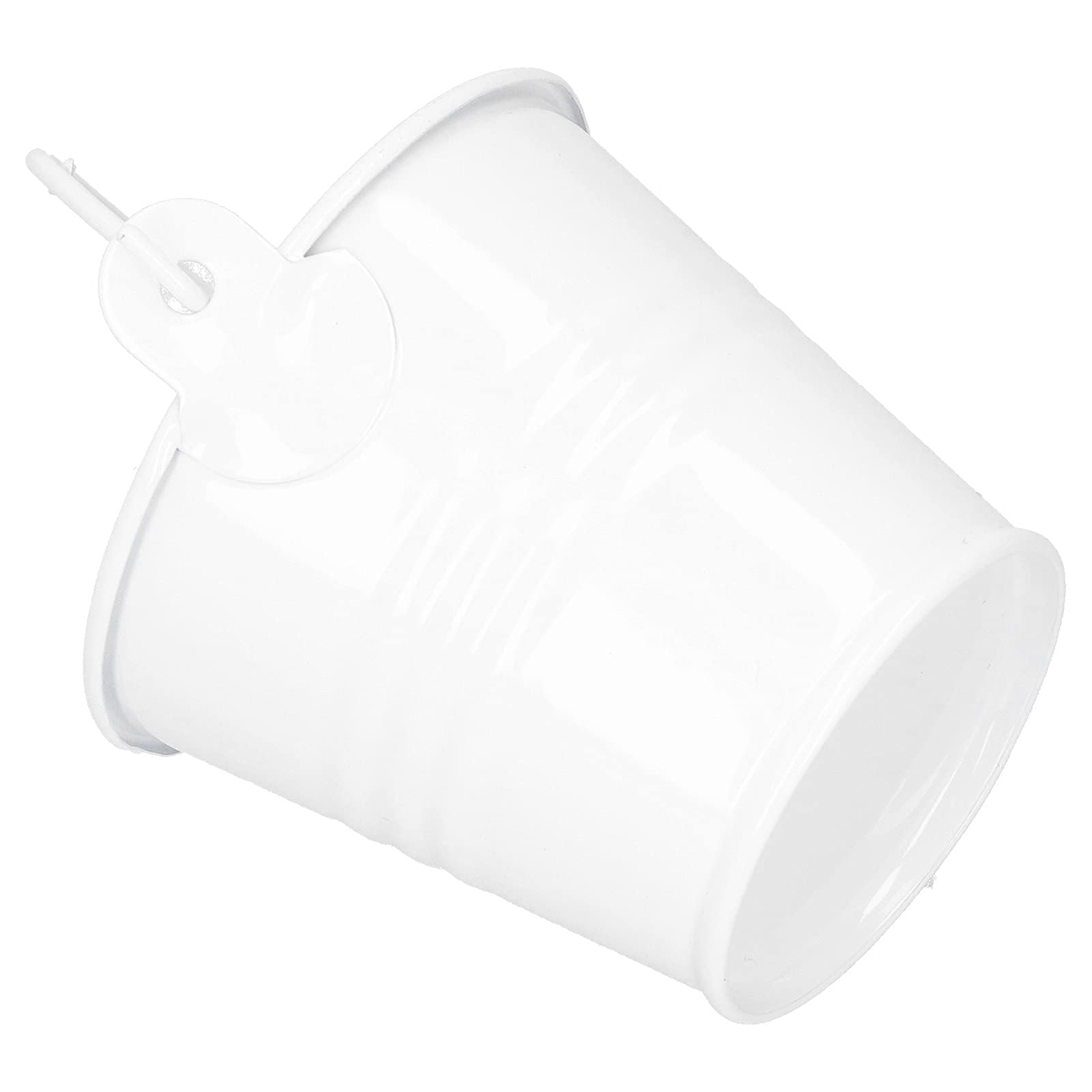 Beufee 10Pcs Plant Pots, Flower Pots Succulent Pots Cactus Pot Metal Bucket Vintage Planter Modern Plant Pot Planting Pots Indoor Small Pots for Plants (4 * 5.5 * 6)