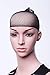 SWACC 10 Inch Short Straight Bob Wig with Bangs Synthetic Colorful Cosplay Daily Party Flapper Wig for Women with Wig Cap (Brown)