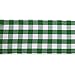 DII Buffalo Check Collection, Classic Farmhouse Table Runner, 14x72, Green & White