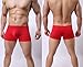 YuKaiChen Mens Silk Underwear Seamless Boxer Briefs Short Leg 6-Pack L/US S