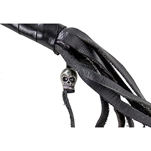 Black Get Back Whip For Motorcycles 2" Circumference