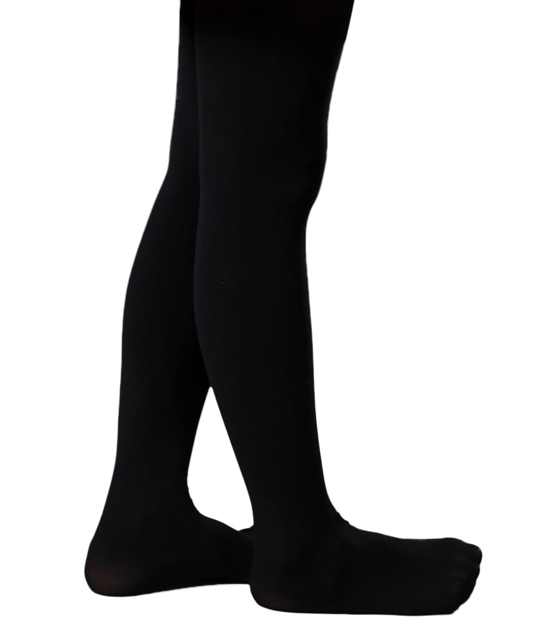 Lotsduoler Black Dance Tights for Girls Ultra Soft