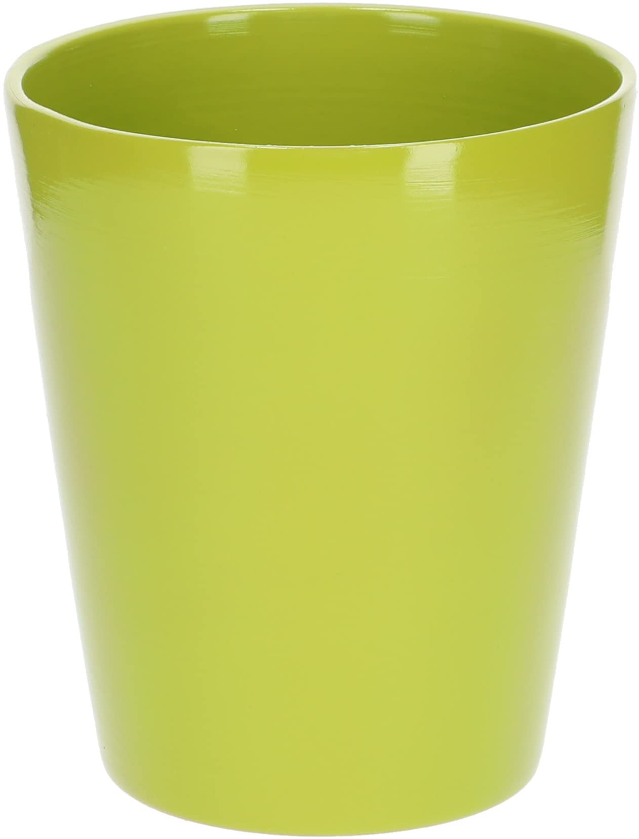 Kotarbau - Ceramic Orchid Flower Pot Height 150mm Diameter 120mm Green