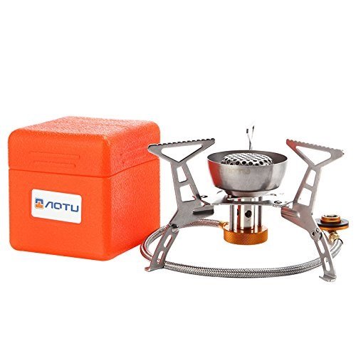 ROADTEC Portable Lightweight Camping Wood Stove Wind-Proof Multi-Fuels