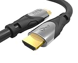 4K HDMI Cable 75 ft 18Gbps / 75ft Foot Long HDMI Cord Ultra-High Speed 2.0-4K @ 60Hz, Ethernet, 1080p, 2160p, HDR, 3D, Audio Return (ARC), Ultra HD (UHD), CL3, 24 AWG