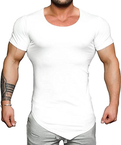 Coofandy men s bodybuilding muscle training short sleev…