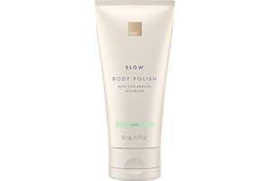 European Wax Center Travel Slow Hair Growth Aloe Body Polish, Moisturizing & Exfoliating Body Scrub, Prevent Ingrown Hairs & Bumps, Vitamin E for Firming & Smoothing, Dry Sensitive Skin, 1.7oz