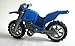 Lego Blue Motorcycle Dirtbike Vehicle for Minifigures (loose)