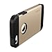 Spigen Tough Armor Designed for Apple iPhone 5S Case (2013) / Designed for iPhone 5 Case (2012) - Champagne Gold