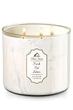 Bath & Body Works White Barn Scented 3-Wick Candle (FRESH CUT LILACS)