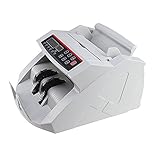 AGPTEK Bill Money Counter with Display/currency Cash Counter Bank Machine, Uv(ultraviolet) and Mg(magnetic) Counterfeit Detector