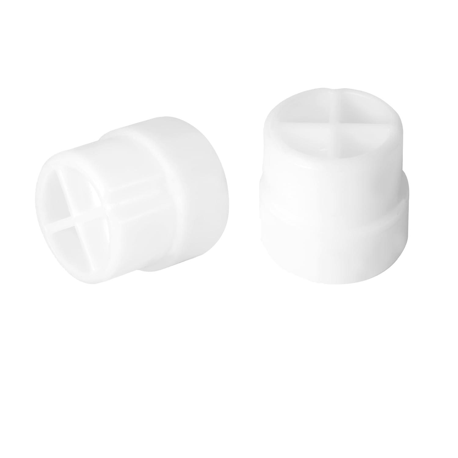 KAMIER Plastic Tips White Replacement for Razor Crazy Cart DLX XL Shift Drifter Cart Stabilizing Post Kids Electric Go Kart Front Plastic Post Parts (Set of 2) Part W25143490214