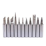 Bleiou 11pcs Replacement T18 Soldering Iron Tips for HAKKO FX-888D FX-888 FX-8801 FX-600
